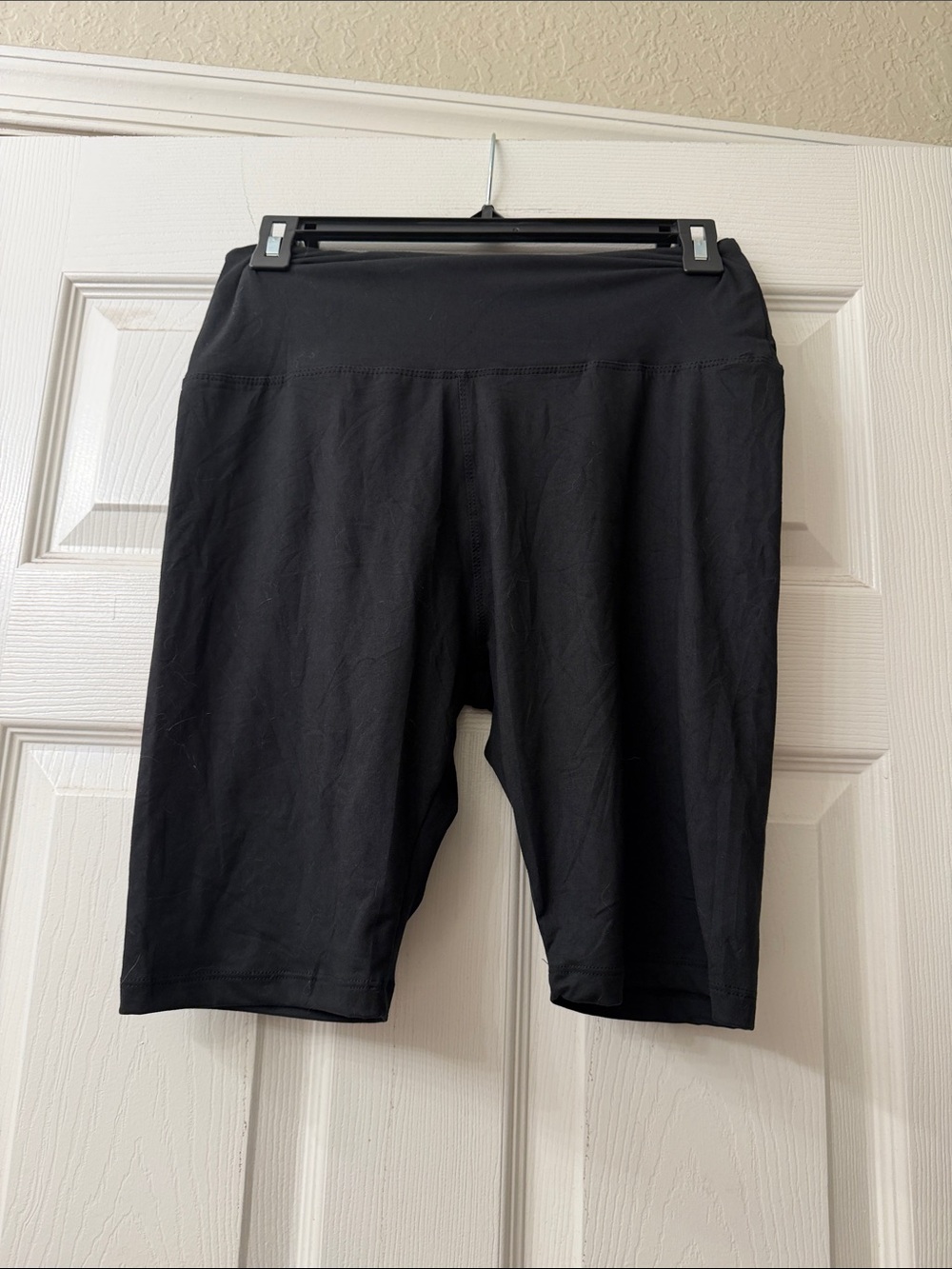Xhilaration Black High-Rise Bike Shorts